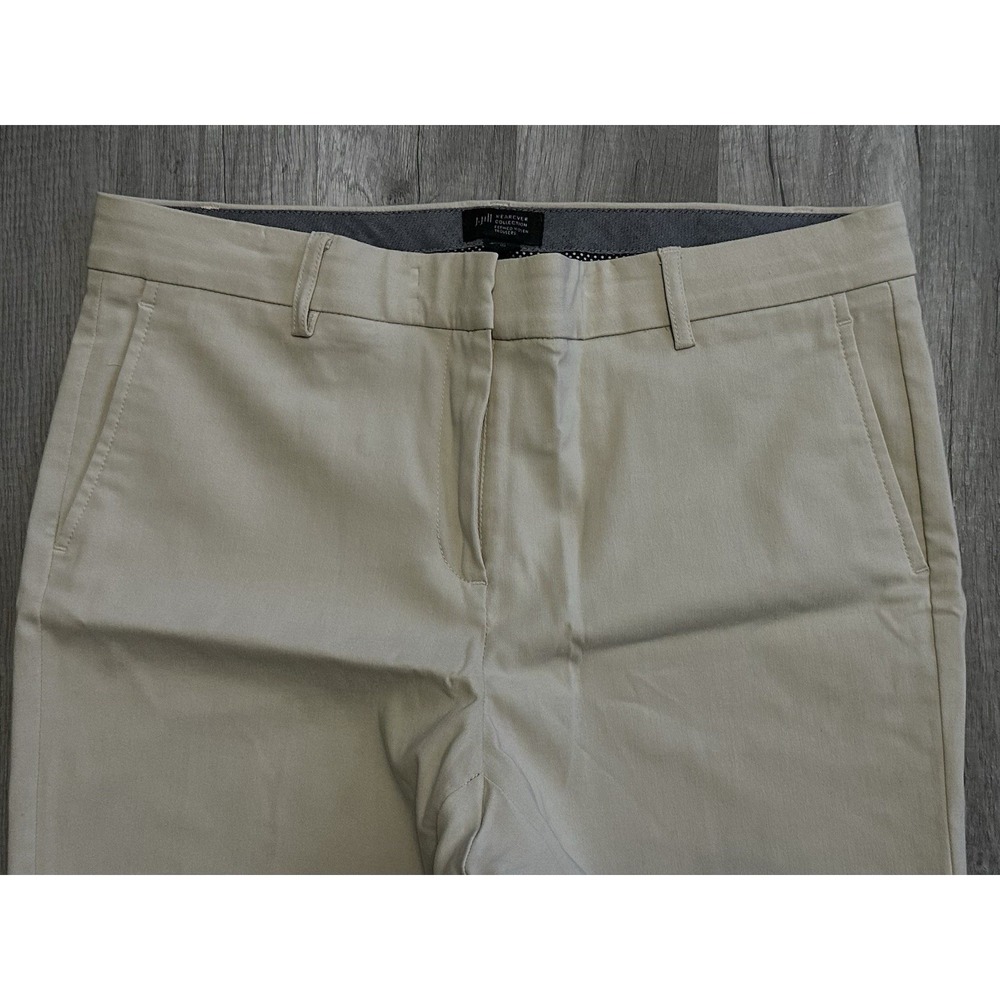 $99 J Jill Wearever Collection Women's size 10 Pants Beige Tan Career Stretch - Picture 2 of 16